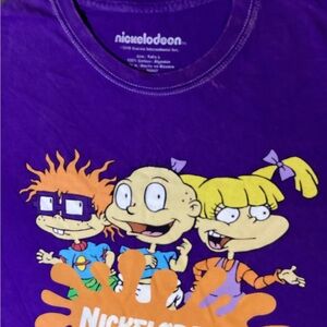 Nickelodeon Purple Rugrats Kids T-Shirt